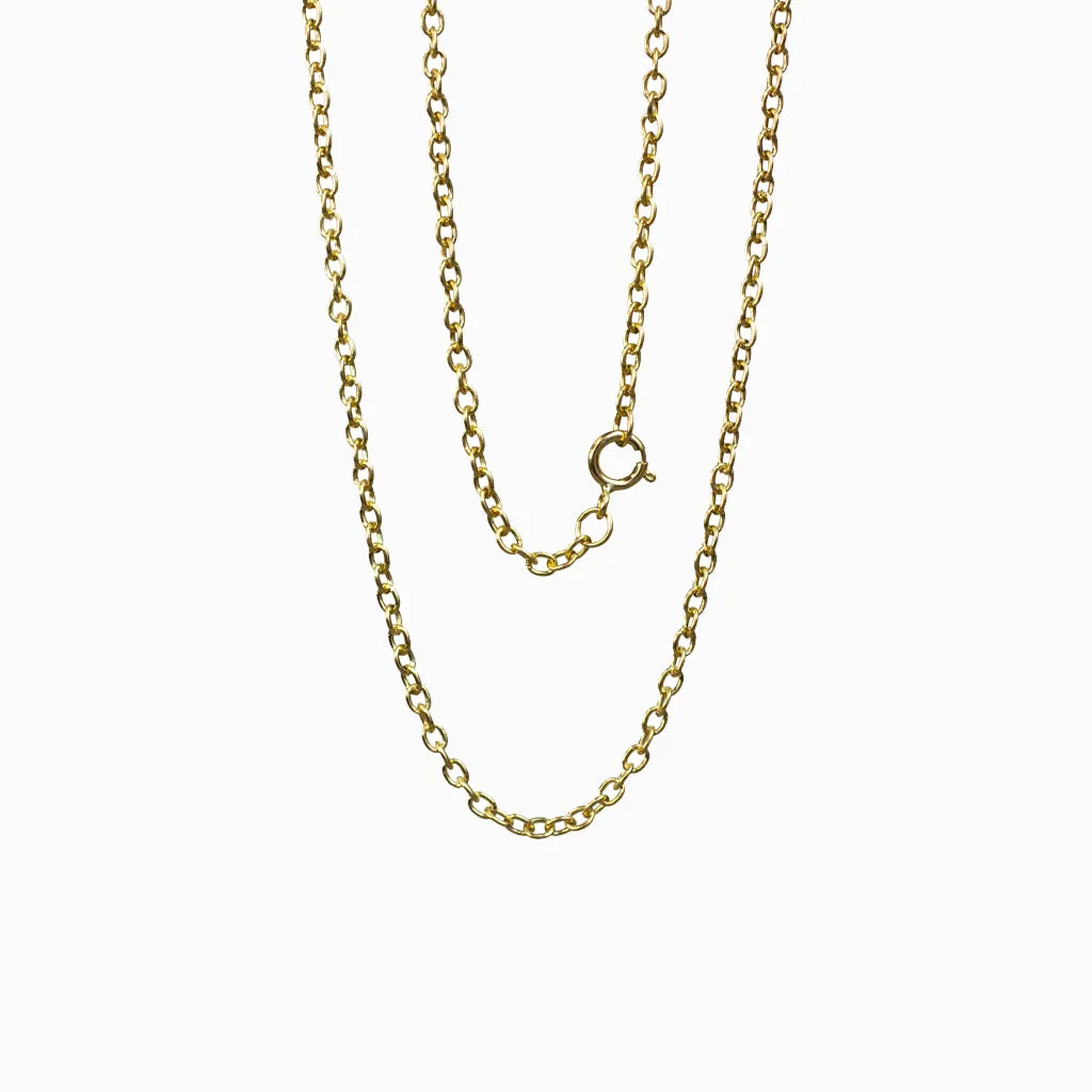 14k Yellow Gold Filled Cable Chain