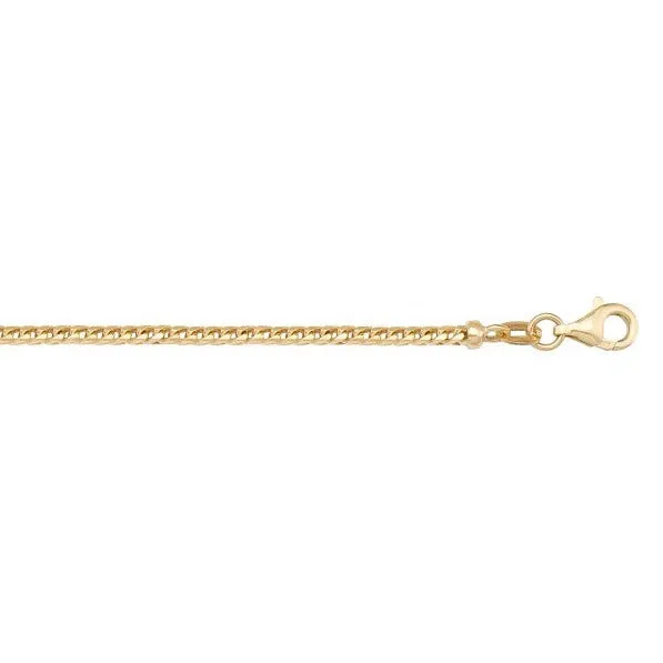 1.5mm Franco Chain | 14k