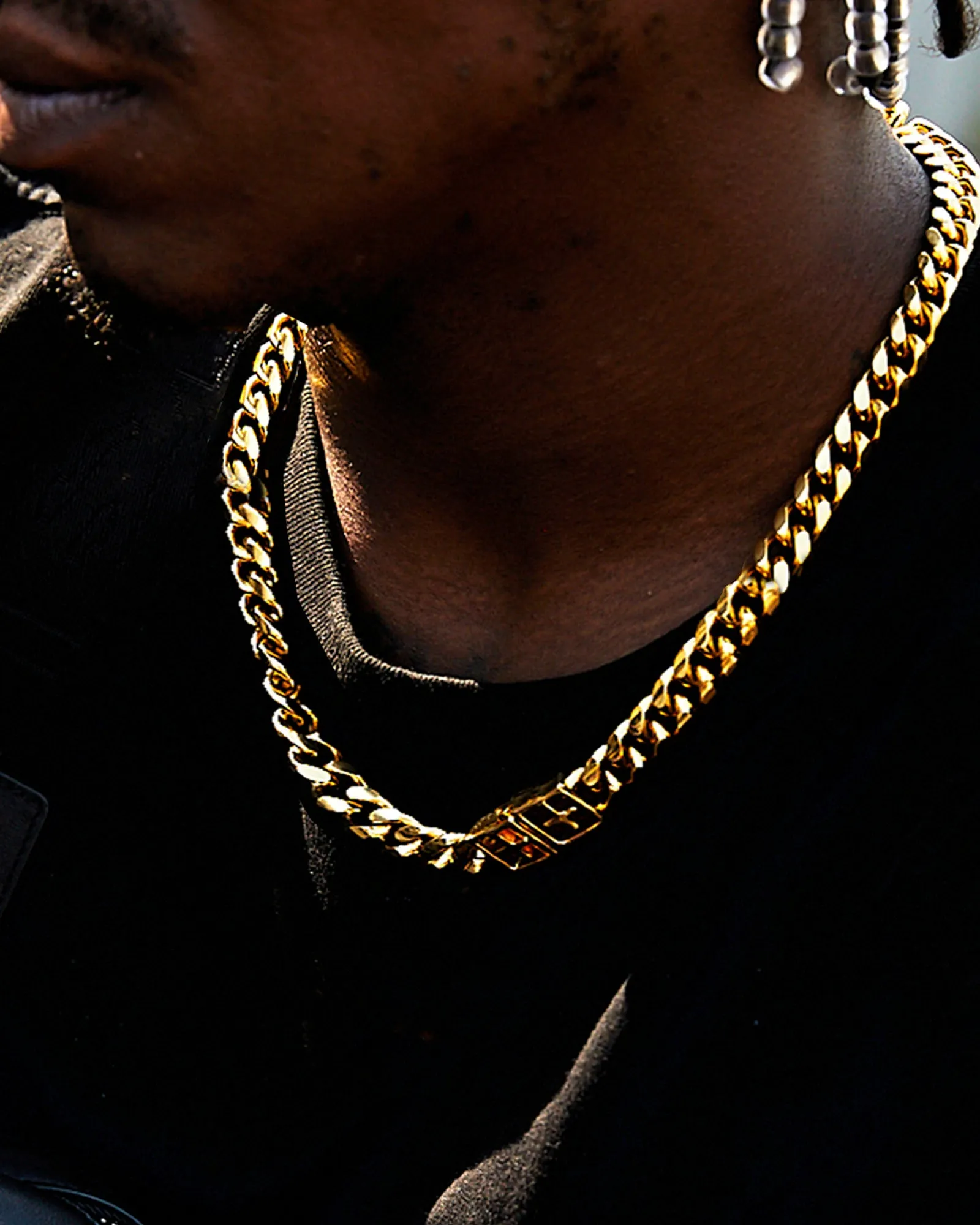 18K DRIPPS MOGUL NECKLACE