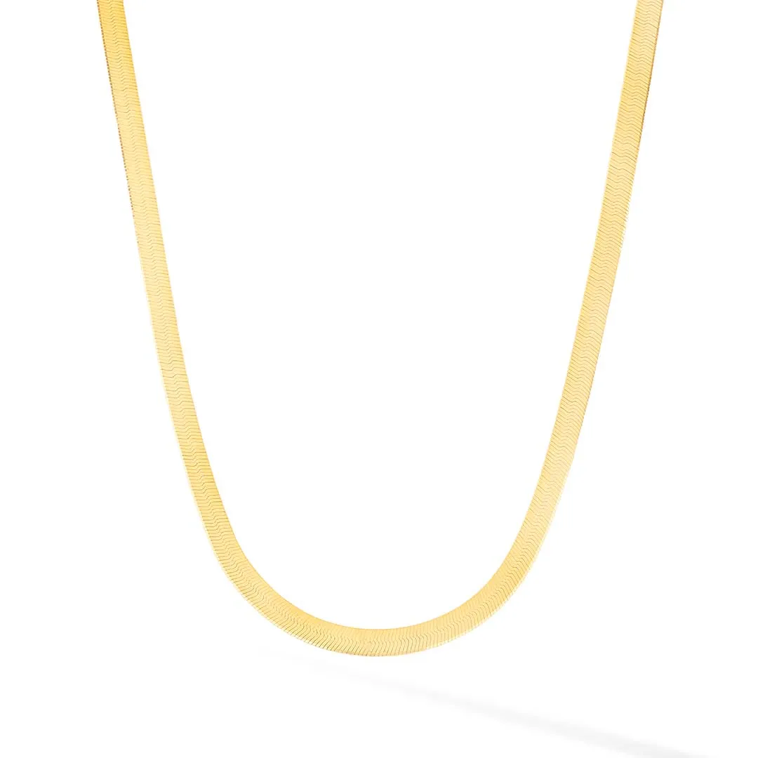 5mm Herringbone Chain Necklace