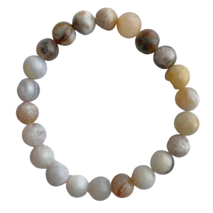 Bamboo Agate 8mm Bracelet