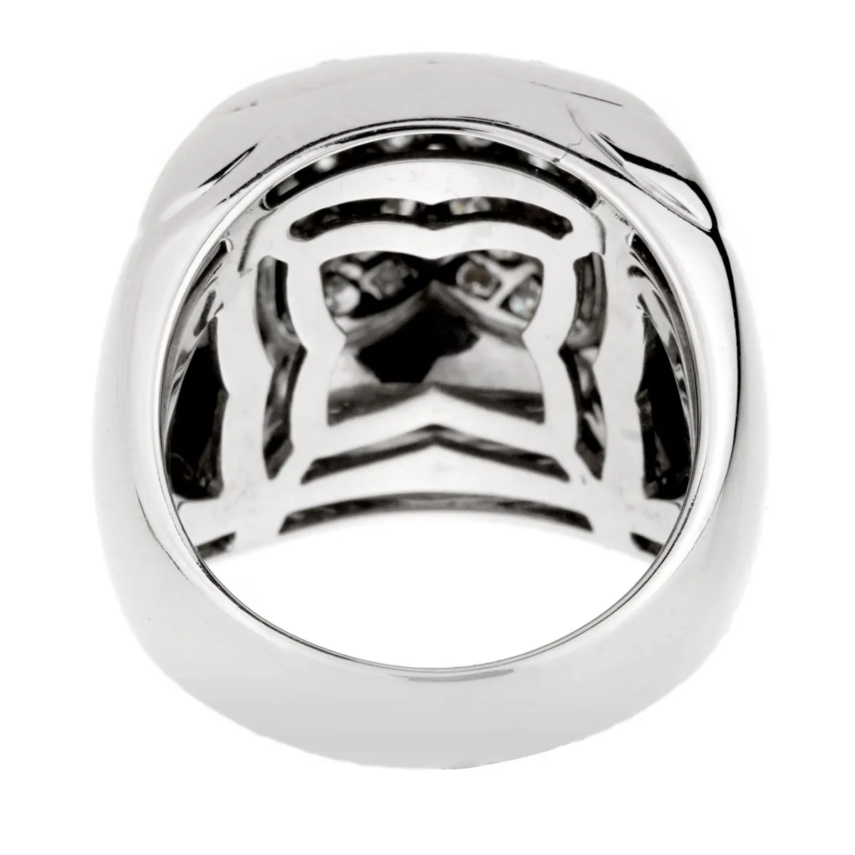 Bulgari Pyramid Diamond White Gold Ring