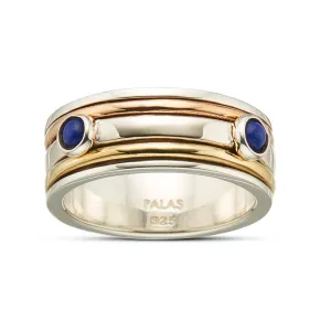 CREATIVITY LAPIS LAZUIL MEDITATION SPINNING RING