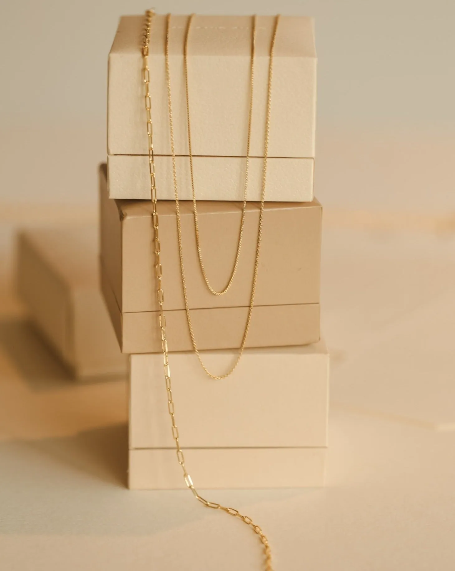 Dainty Chain Set - Gold Vermeil