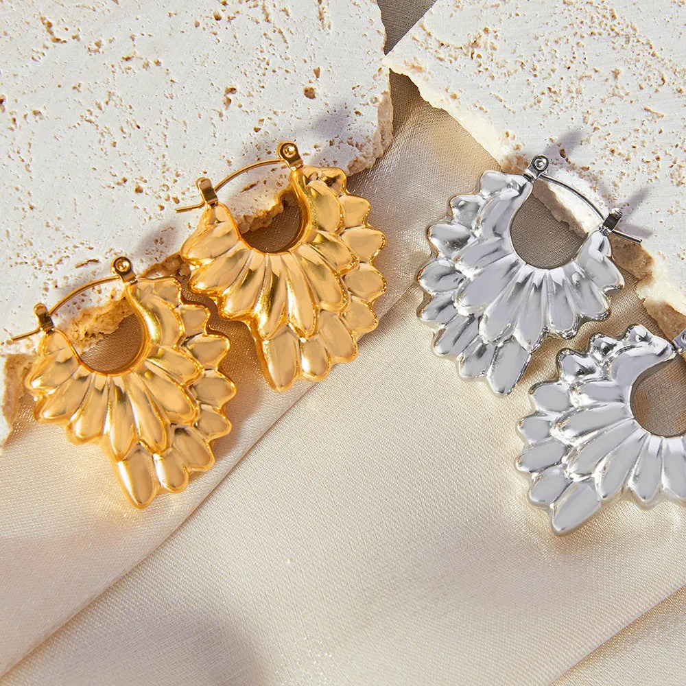 Double-Layer Wing Instagram-Inspired Personalized Earrings