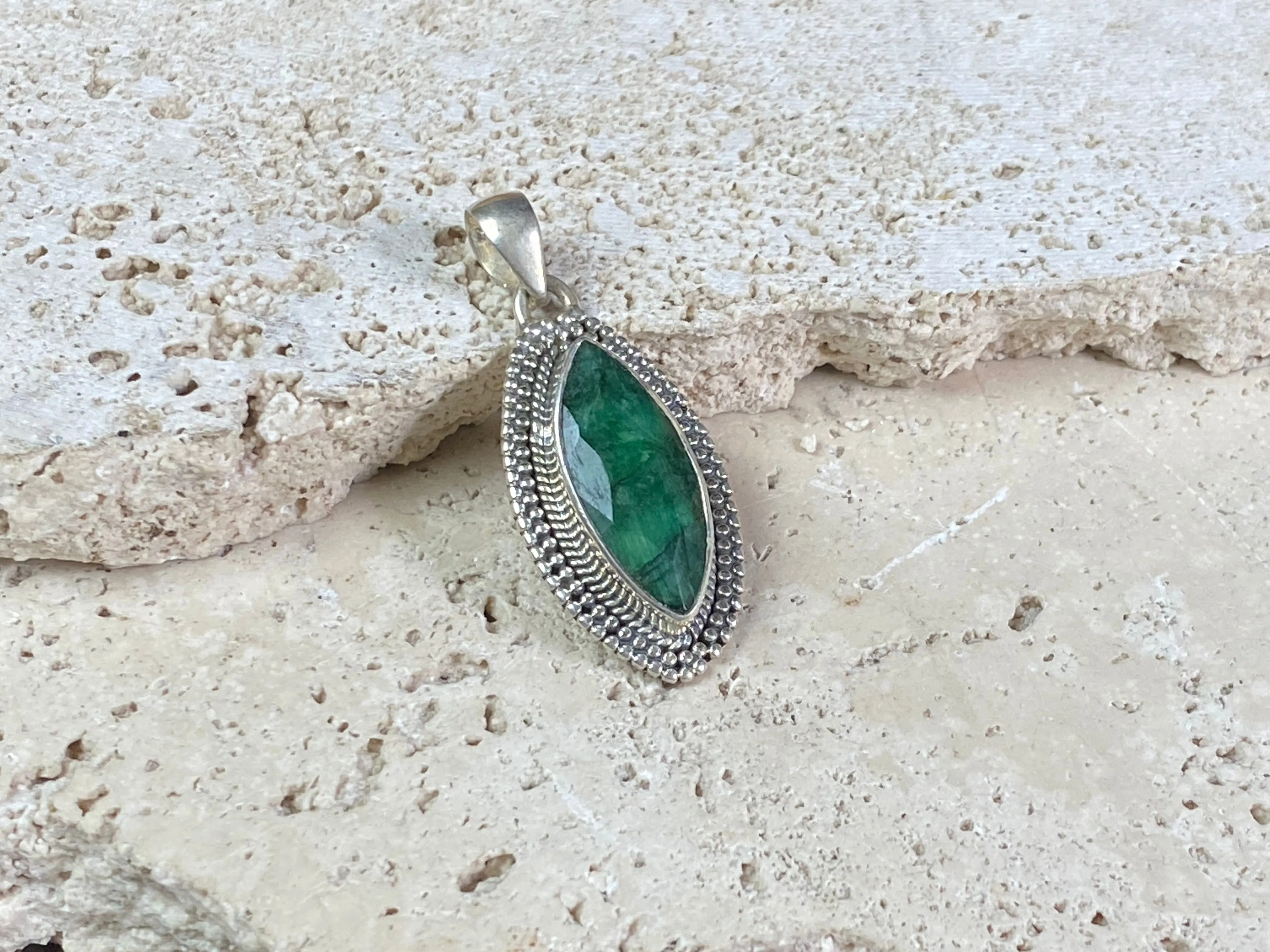 Emerald Pendants