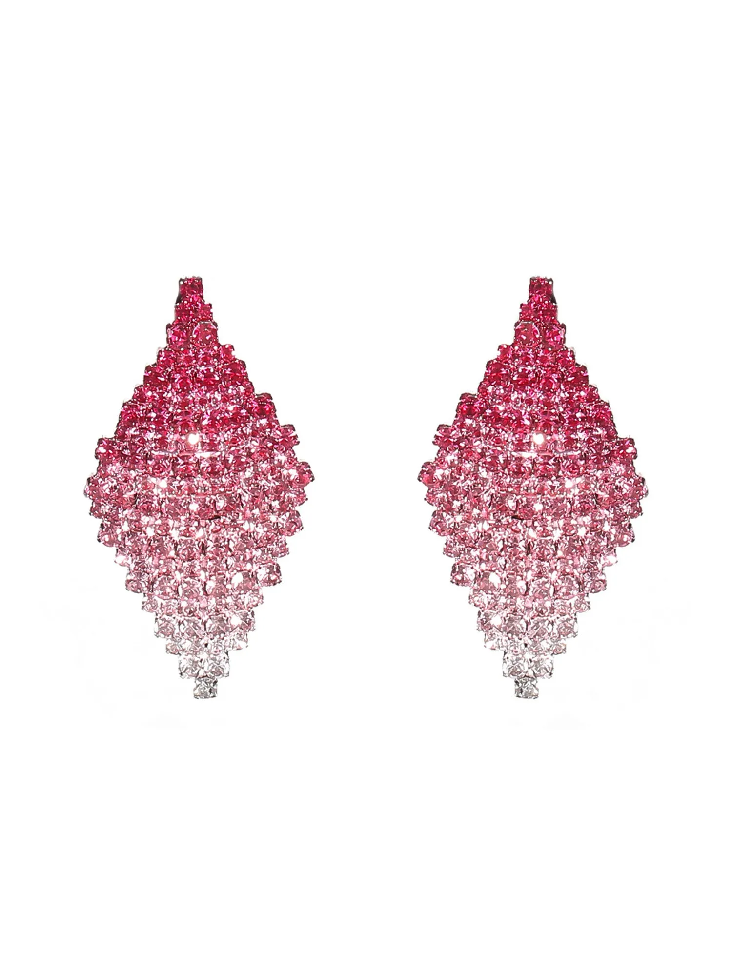 Fashionable Geometric Diamond Earrings