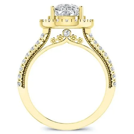 Florizel - Cushion Lab Diamond Engagement Ring (IGI Certified)