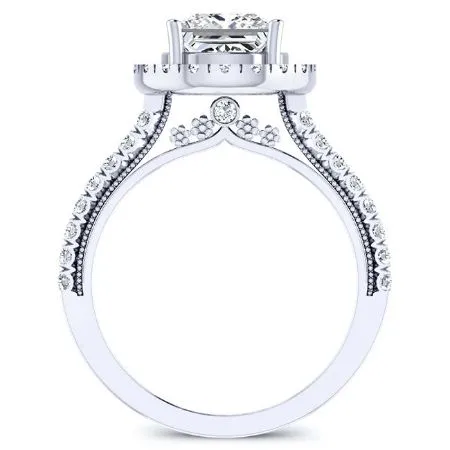 Florizel - Princess Lab Diamond Engagement Ring (IGI Certified)