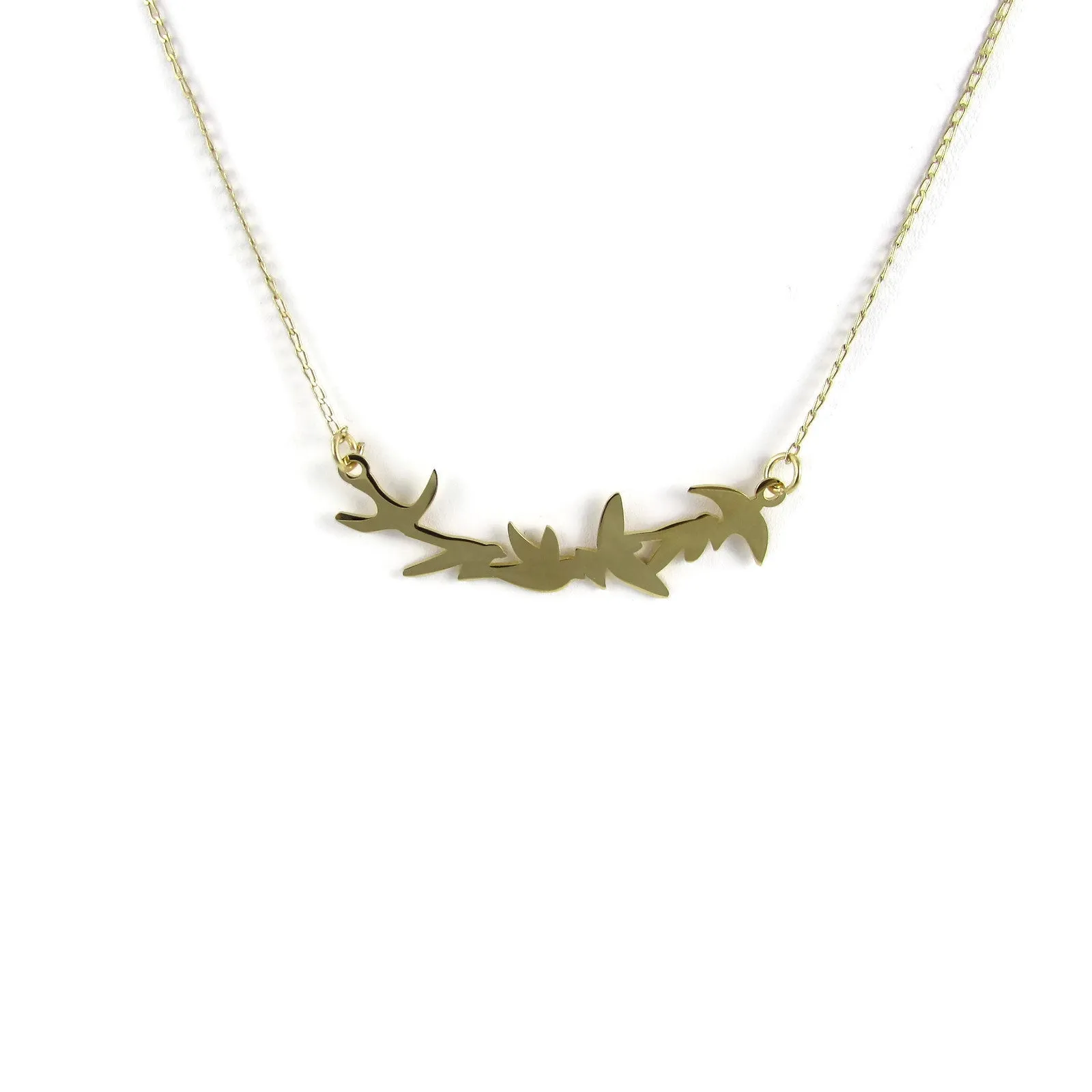 Flying Birds Necklace