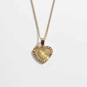 Golden Heart Necklace