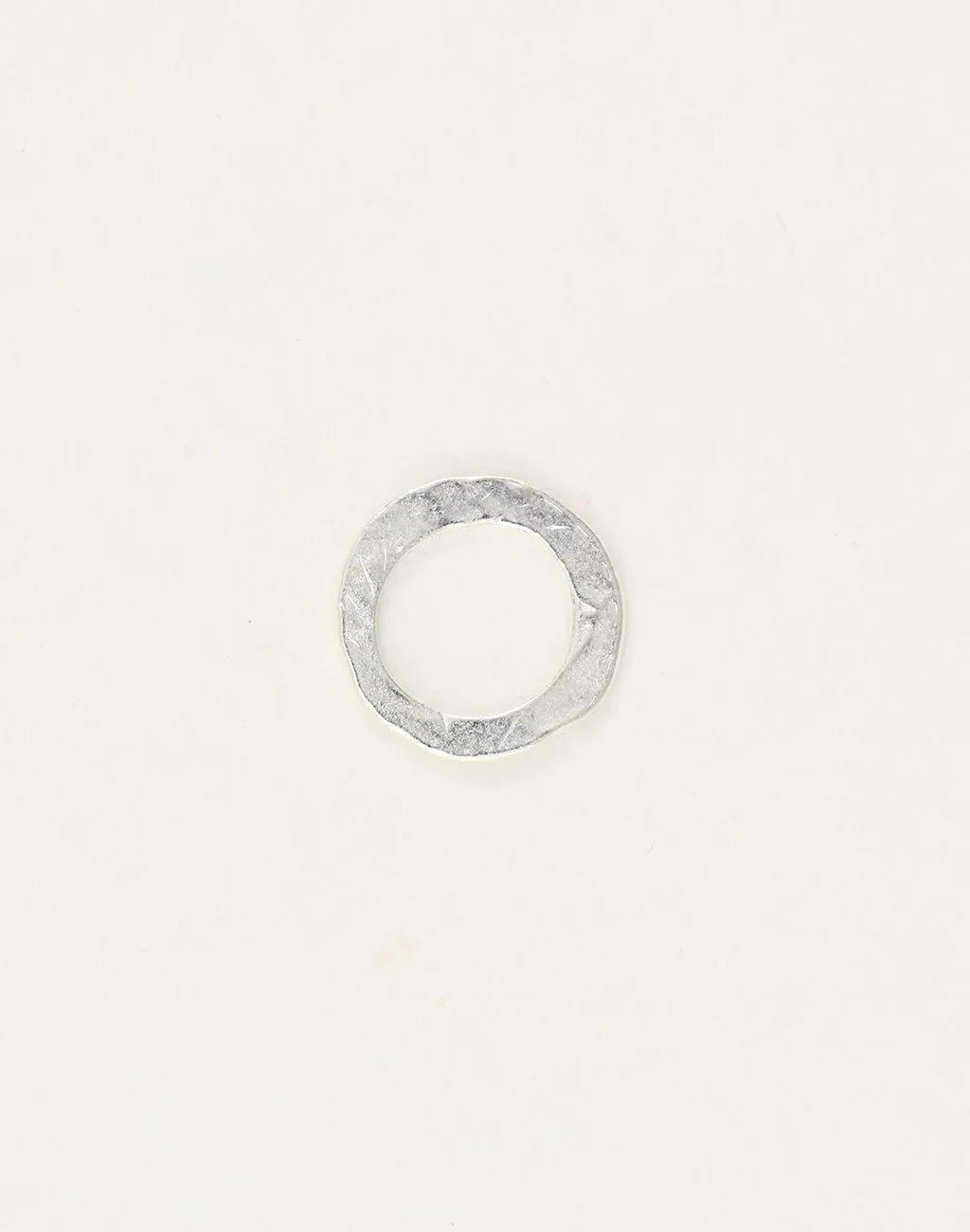 Hammered Ring, 20mm, (1pc)