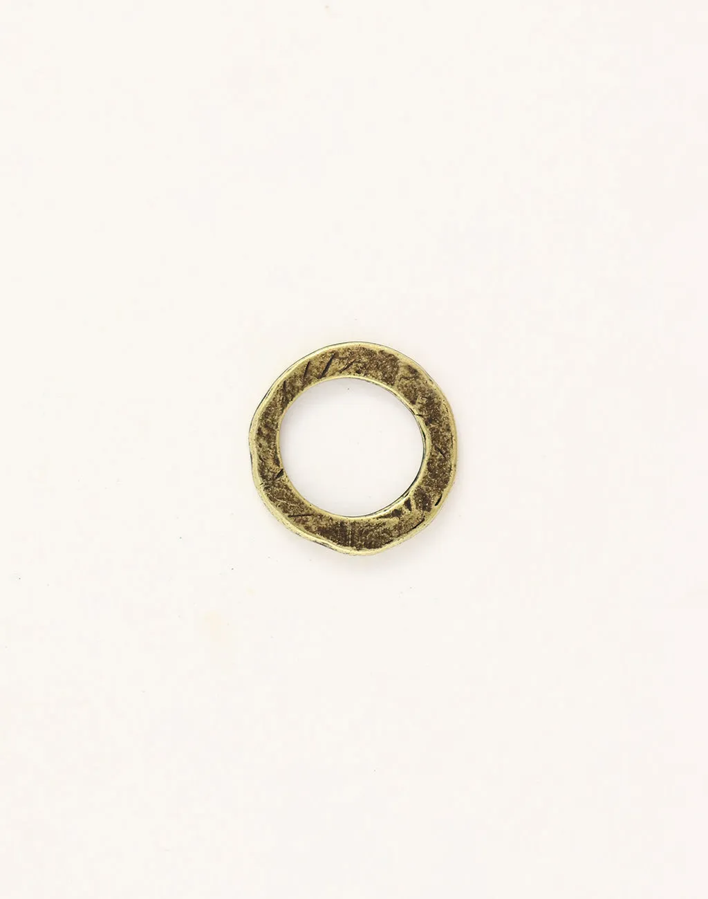 Hammered Ring, 20mm, (1pc)