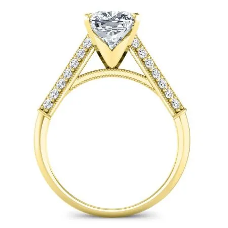 Iberis - Cushion Lab Diamond Engagement Ring (IGI Certified)