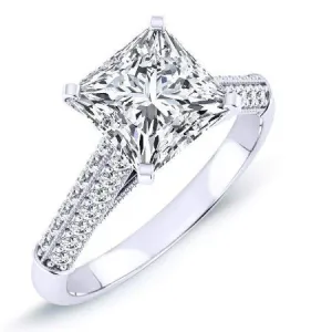 Iberis - Princess Diamond Engagement Ring