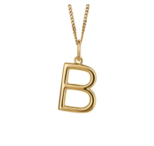 Icon Gold plated Initial Pendants (A-Z)