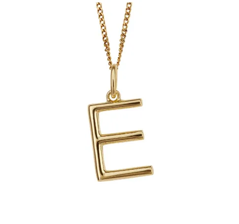 Icon Gold plated Initial Pendants (A-Z)