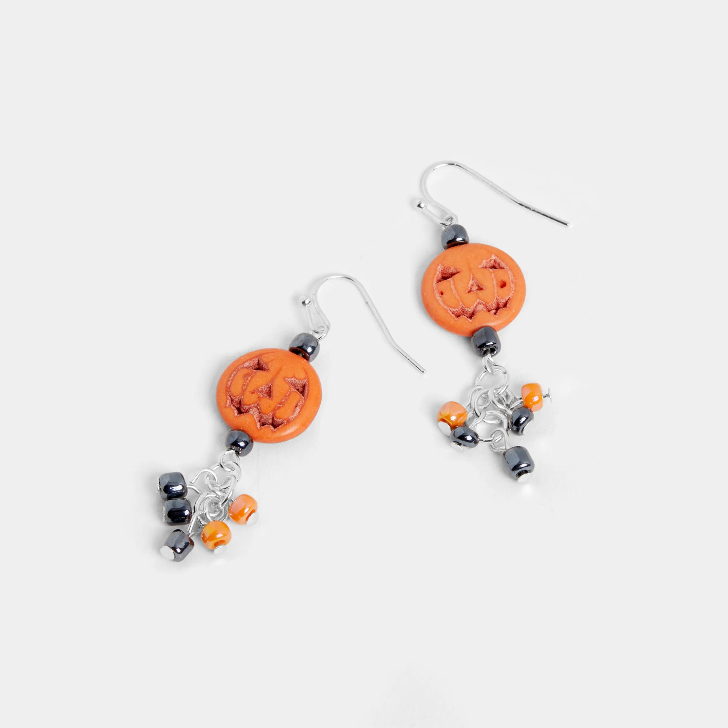 Jack-O-Lantern Dangle Earring