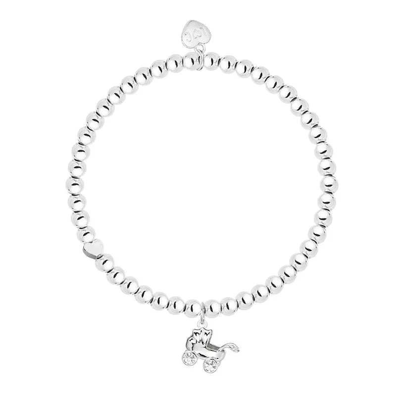 Jewellery Silver Plated 'New Baby' Bracelet