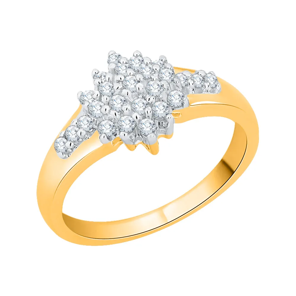 KATARINA 1/4 cttw Diamond Cluster Fashion Ring