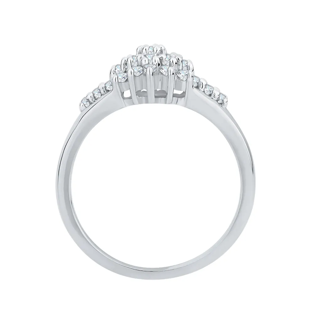 KATARINA 1/4 cttw Diamond Cluster Fashion Ring