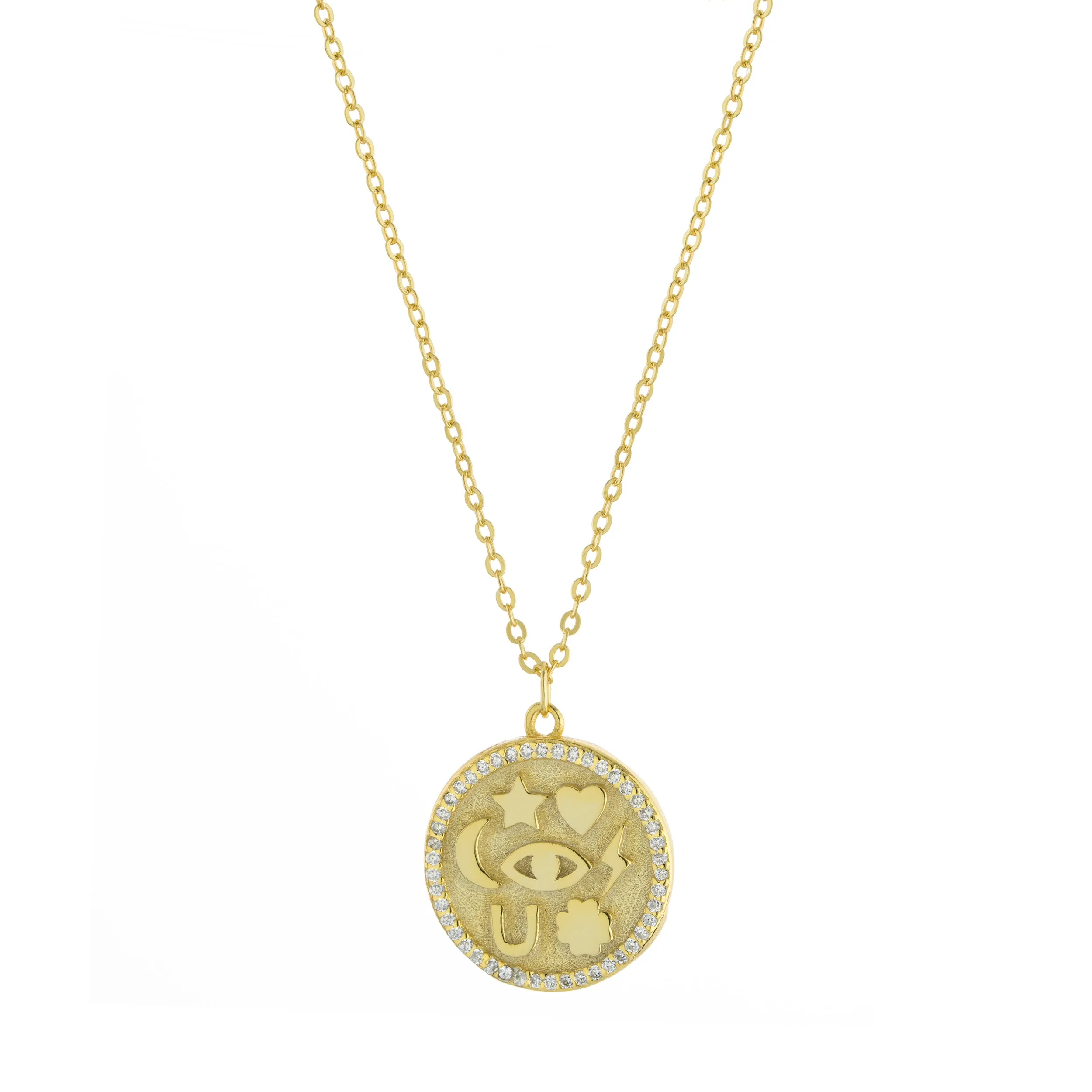 Lucky Medallion Necklace