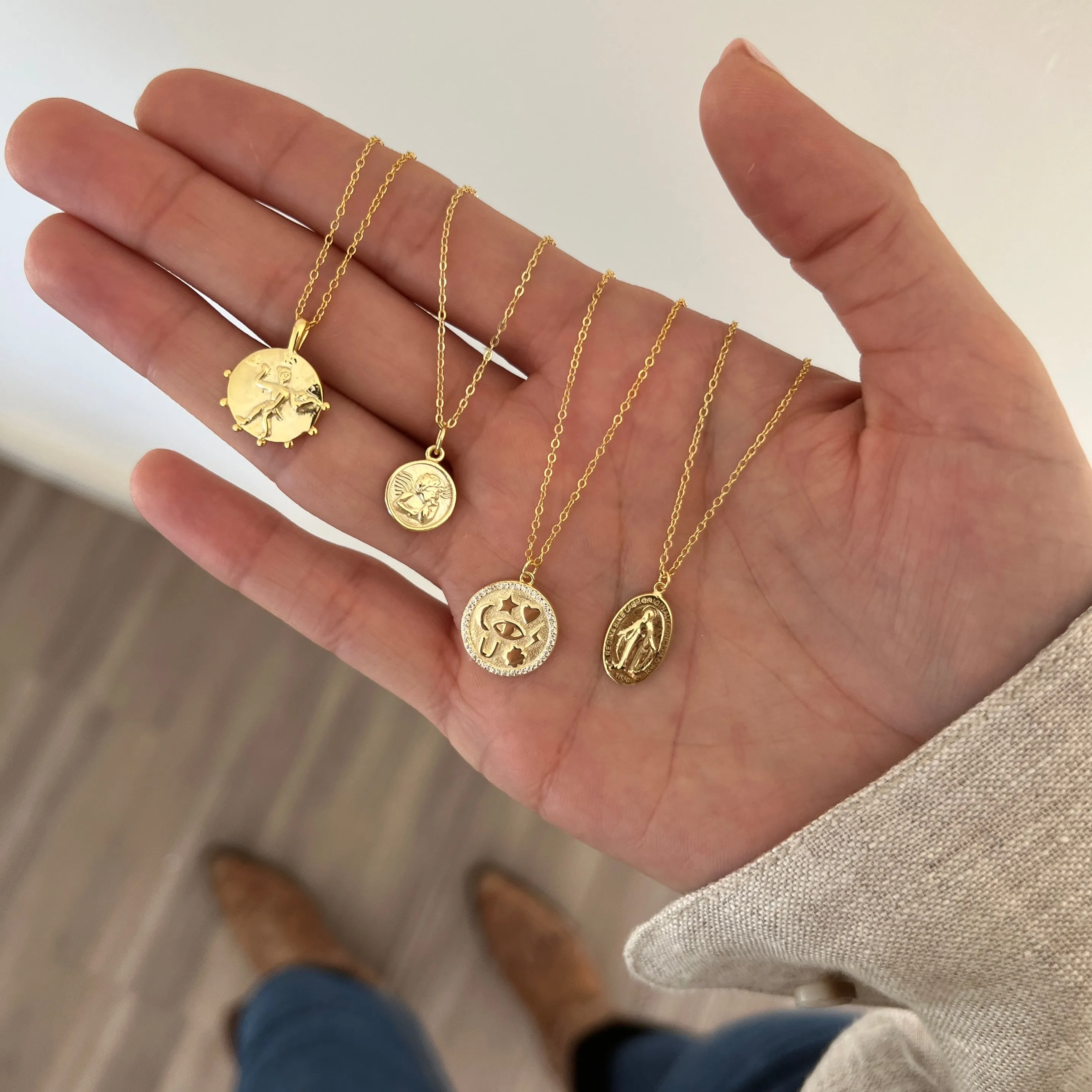 Lucky Medallion Necklace