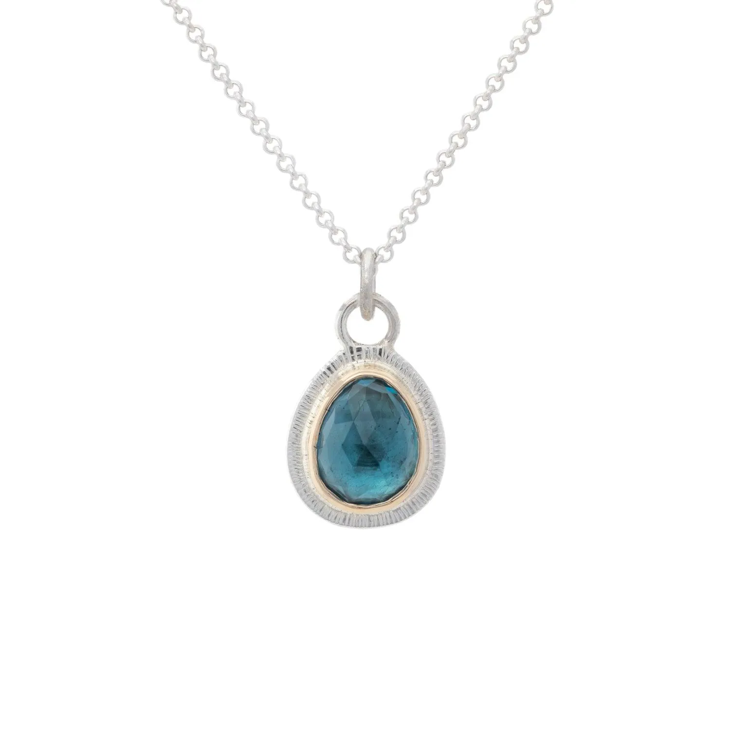 Mayfair - London Blue Topaz pendant