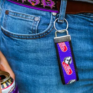 National Bohemian Beer (Purple) / Key Chain