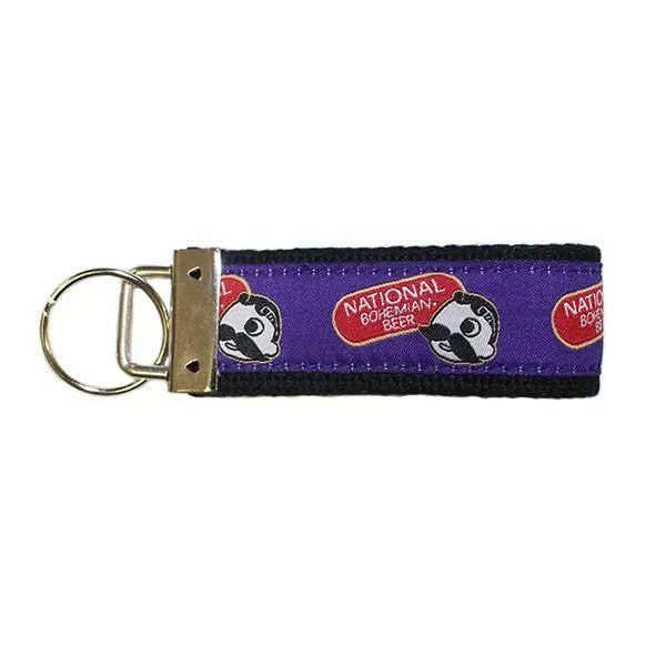 National Bohemian Beer (Purple) / Key Chain