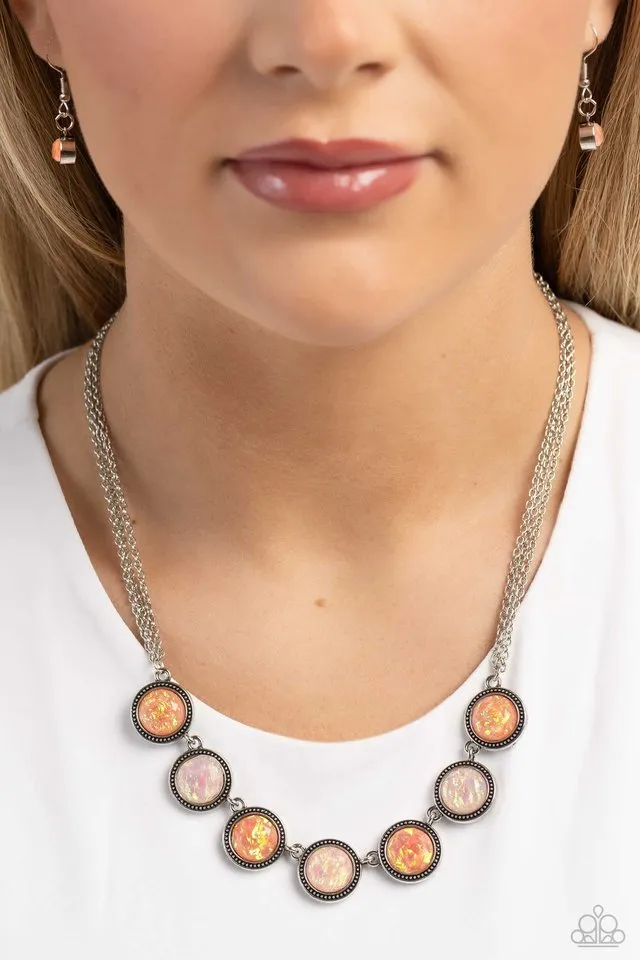 Paparazzi Necklace ~ Looking for DOUBLE - Orange