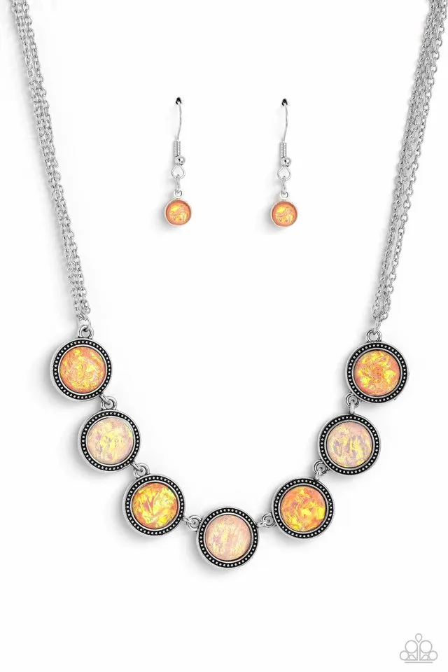 Paparazzi Necklace ~ Looking for DOUBLE - Orange