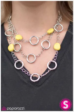 Paparazzi Necklace ~ The Optimist - Yellow