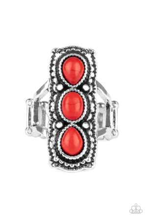 Paparazzi Ring ~ Desert Destiny - Red