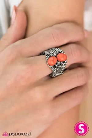 Paparazzi Ring ~ DUNES-day - Orange