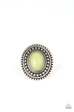 Paparazzi Ring ~ Terra Terrain - Green