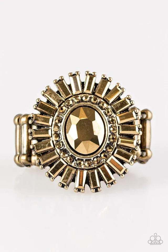 Paparazzi Ring ~ Vengeance Is SHINE! - Brass