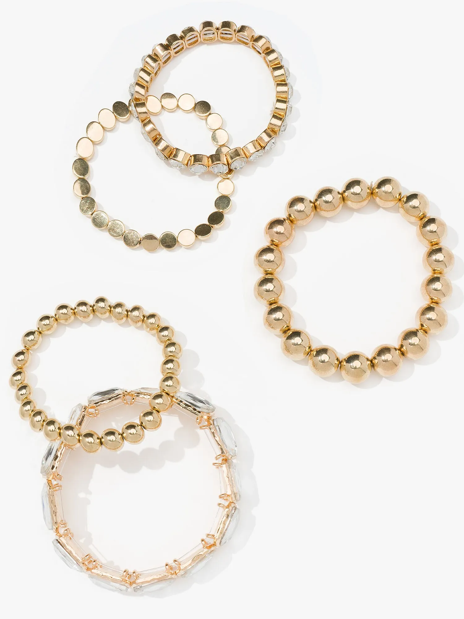 Pearl Stretch Bracelet Set