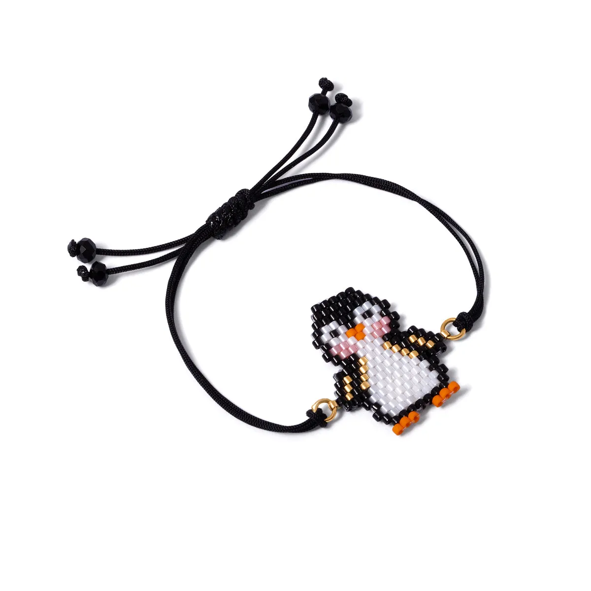 Penguin Beaded Bracelet