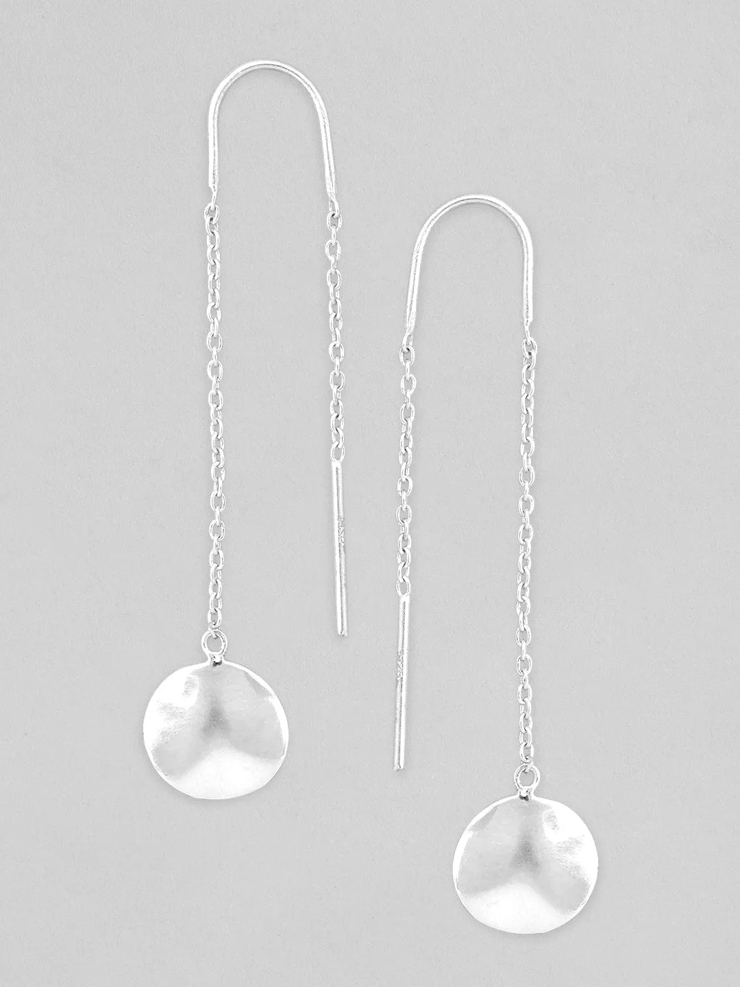 Rubans 925 Silver Classic Dangling Drop Earrings