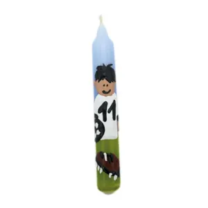 Soccer Player Candle