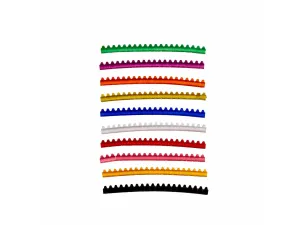 SPLIT RINGS CANARY ALUMINUM 3mm mixed colors