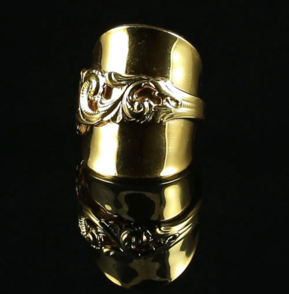 Spoon Ring Norwegian 1950'S