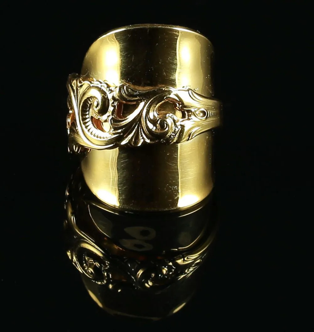 Spoon Ring Norwegian 1950'S