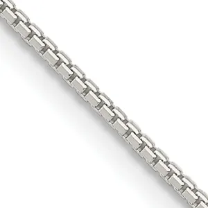 Sterling Silver D.C 1.15-mm Octagon Box Chain