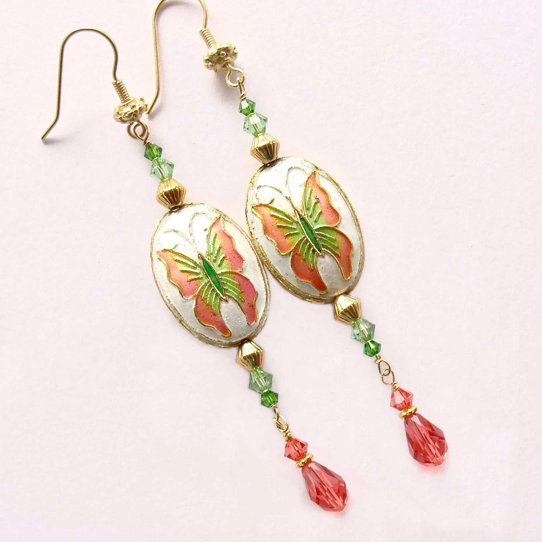 Sylphina: Butterfly Dangle Earrings