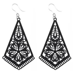 Table Runner Dangles Hypoallergenic Earrings for Sensitive Ears Made with Plastic Posts