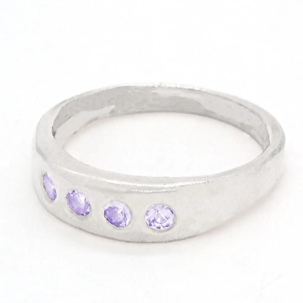 Tanzanite Row Ring (size 7 1/2)