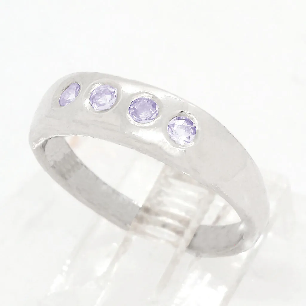 Tanzanite Row Ring (size 7 1/2)