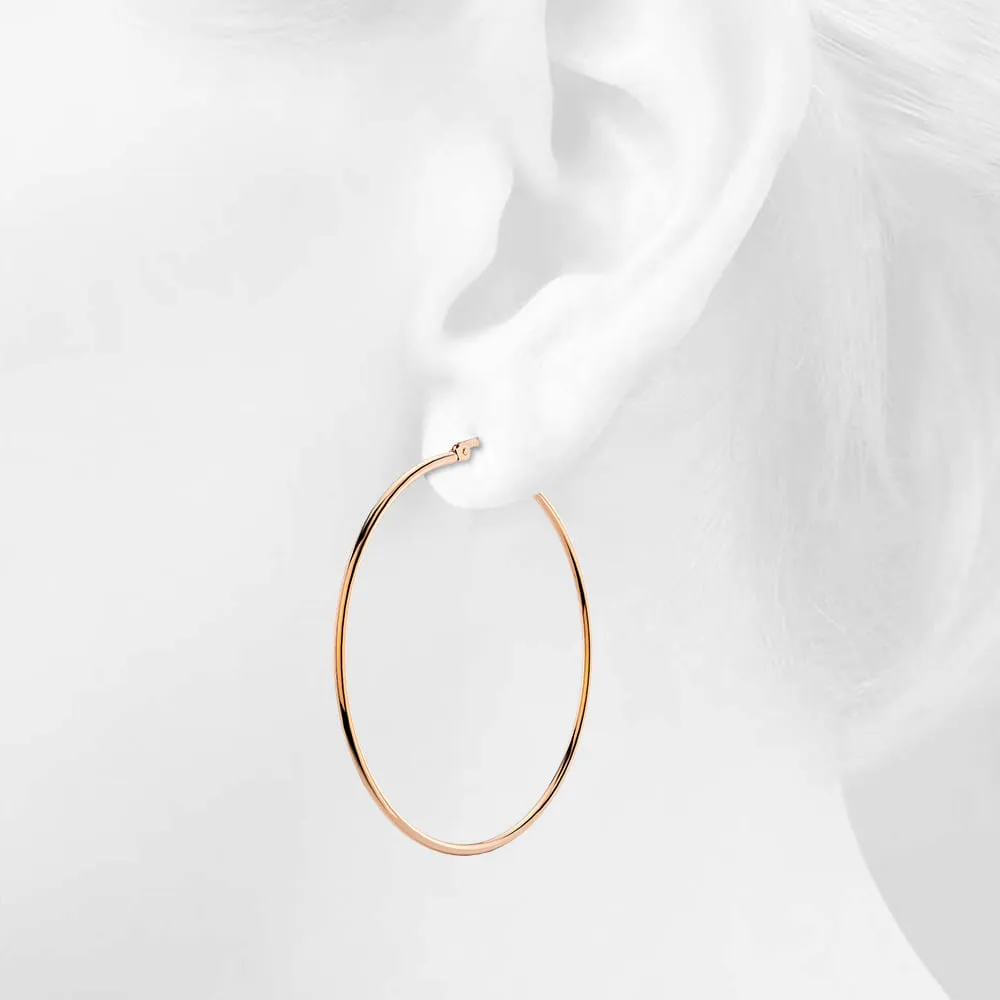 Trishia Hoop Earrings 60mm